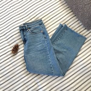 wild fable High Rise Skater Light Wash Denim Jeans